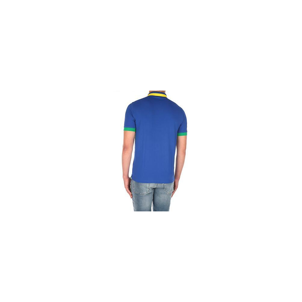SUN68 Polo Maniche Corte Uomo Royal