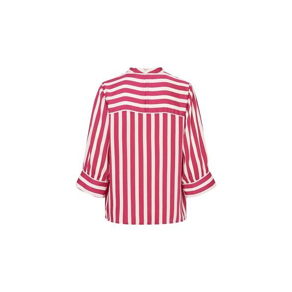 Vero Moda Vmstinna Highneck 3/4 Top Ki Camicia, Viola (Festival Fuchsia