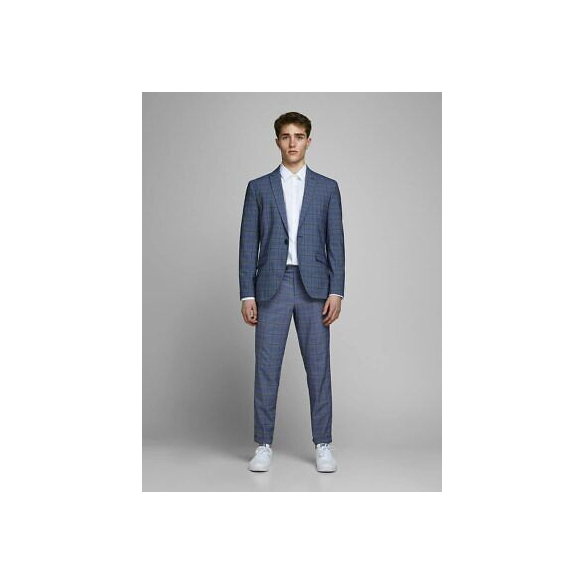 JACK & JONES JPRBLAJONES Check Blazer (Dark Navy, 48)