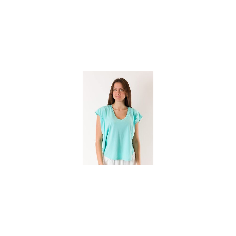 DEHA T-Shirt Donna Loose-Fit (Acqua...