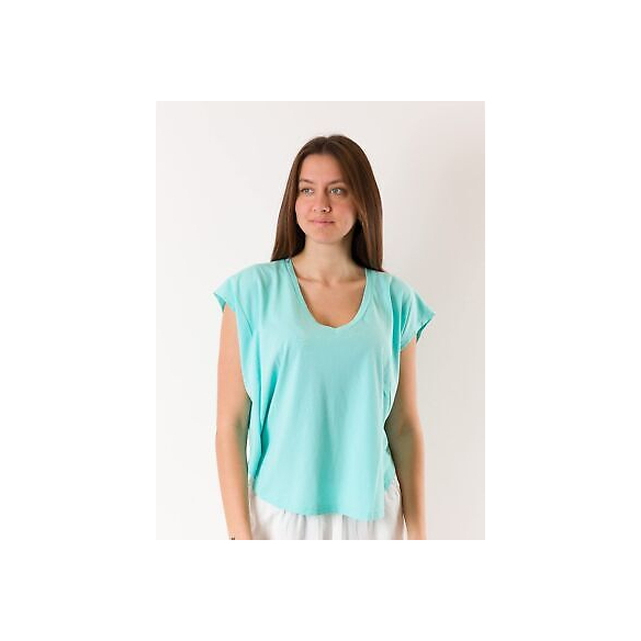 DEHA T-Shirt Donna Loose-Fit (Acqua Green)