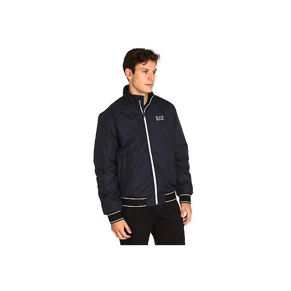 Emporio Armani EA7 Giacca Bomber Uomo Core Identity in tessuto tecnico (Night