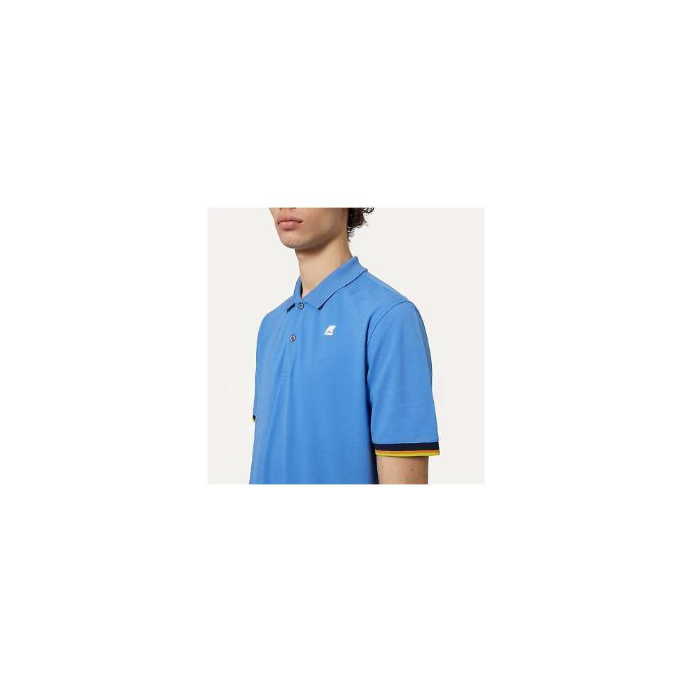 K-Way Polo Uomo Vincent (Blue...