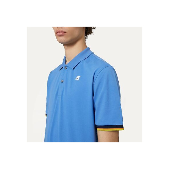 K-Way Polo Uomo Vincent (Blue Ultramarine)