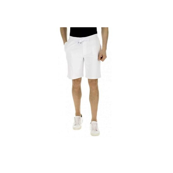 SUN68 Bermuda Uomo Cold Dye (Bianco)