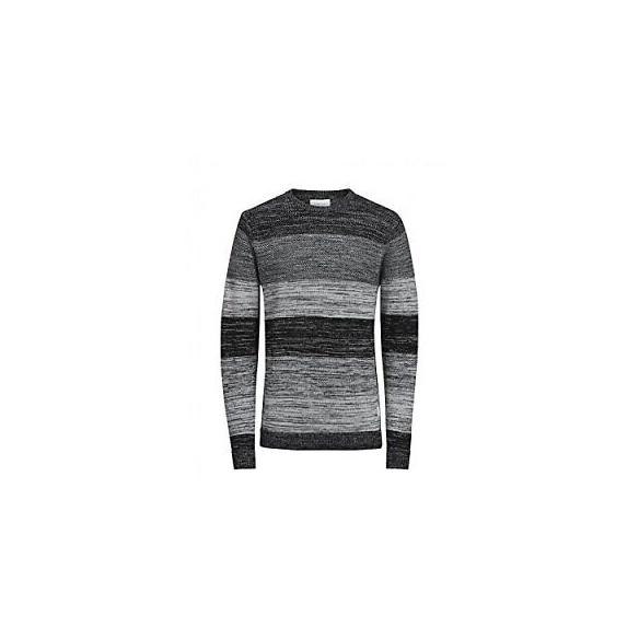Jack & Jones - Pullover maglia girocollo colore degradè - BLACK, L