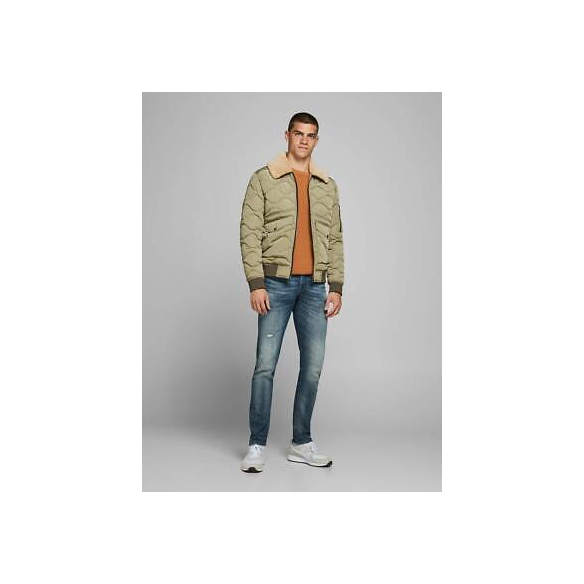 Jack & Jones - Maglione da uomo, vestibilità regolare Tramonto hawaiano XL