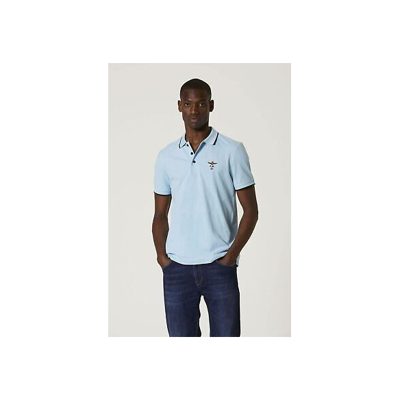 Aeronautica Militare MC PERFILO Collo Turchese Azzurro 21264