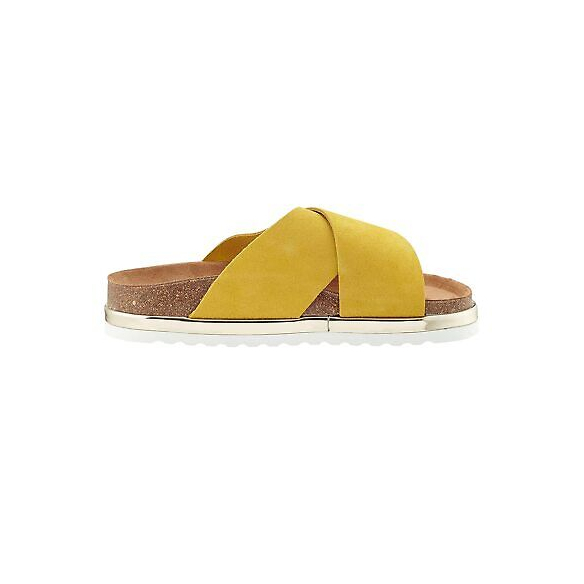 Sandali Lisa Leather (Cream Gold, 39)