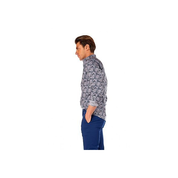 JACK & JONES Camicia Casual JPRBLACKBURN (Chambray Blue, S)
