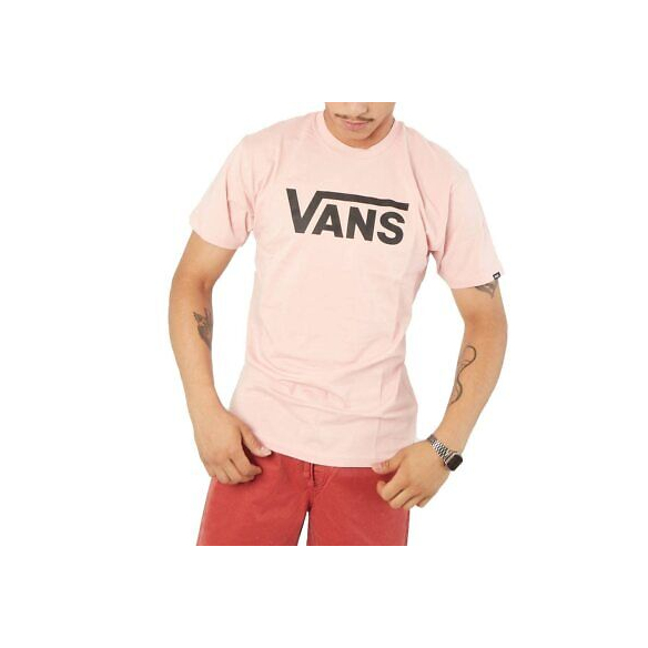 Vans Mn Classic Maglietta, Rose/Nero, M Uomo