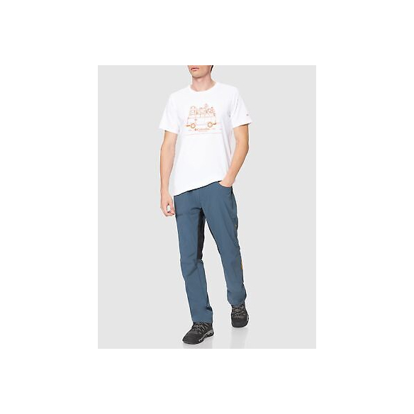 Columbia Men's Sun Trek Short Sleeve Graphic Tee, T-Shirt a Maniche Corte,