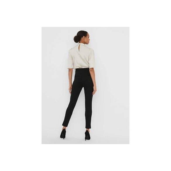Vero Moda VMAIDY HR Ankle Leggings, Black, M/32 Donna