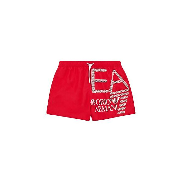 Emporio Armani EA7 Costume da Bagno Bermuda Uomo (Rosso 54)