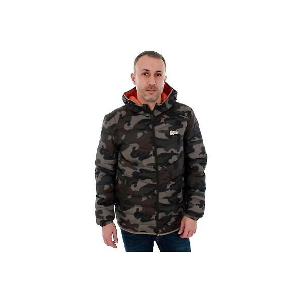 JACK & JONES Jorbend, giacca da uomo leggermente trapuntata, Uomo, mimetico, S