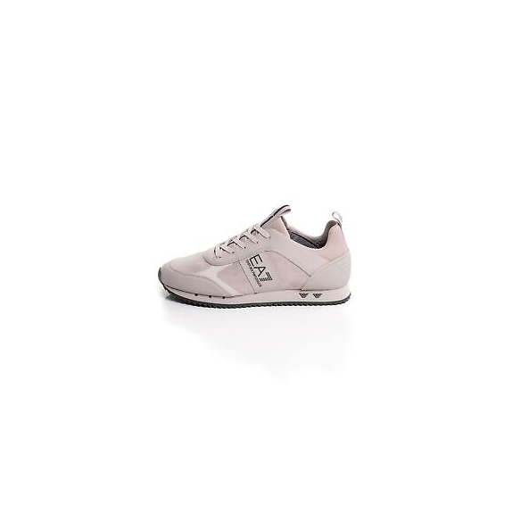 EA7 Sneaker English X8X027 XK173 (Silver Cloud + Gunmeta)