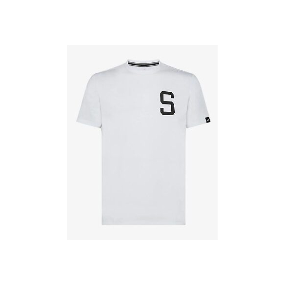 SUN68 T-Shirt Round Big Word (Bianco)