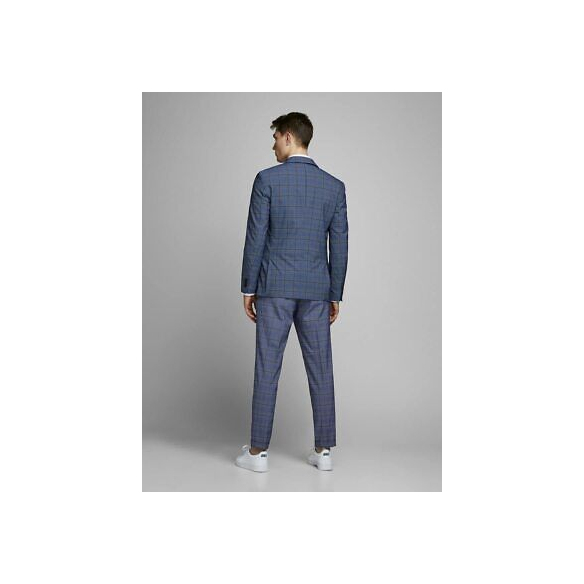 JACK & JONES JPRBLAJONES Check Blazer (Dark Navy, 48)