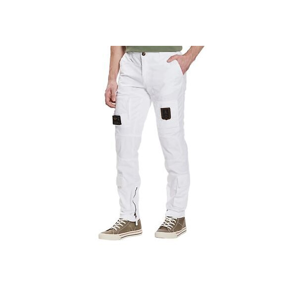 Aeronautica Militare Iconico Pantalone Anti-G Frecce Tricolori (White)