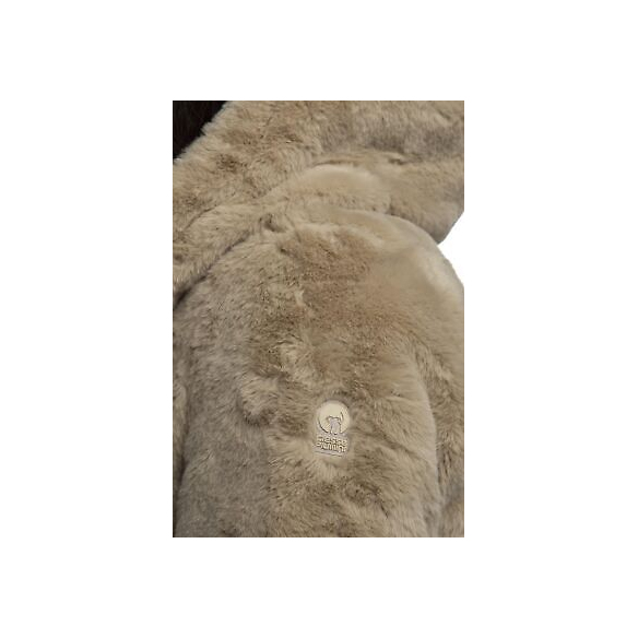 CIESSE PIUMINI ALBA - Giubbotto Eco da donna Reversibile (Beige)
