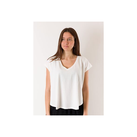DEHA T-Shirt Donna Loose-Fit (White)