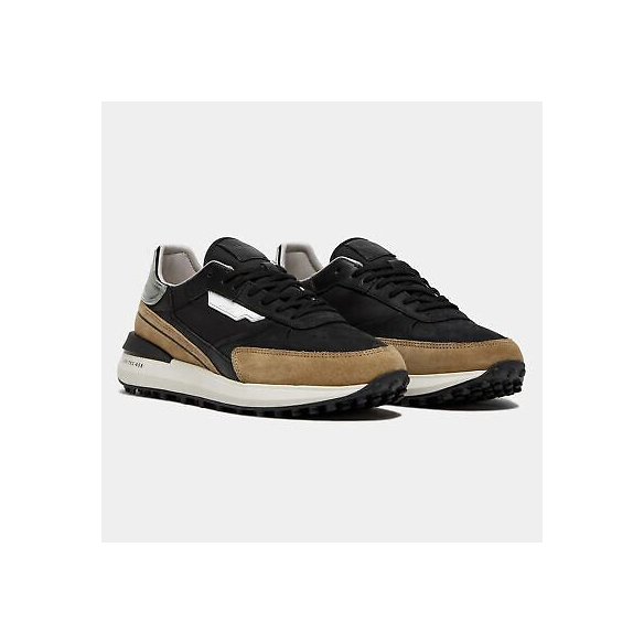 D.A.T.E. Sneakers Uomo Lampo Nylon (Black)