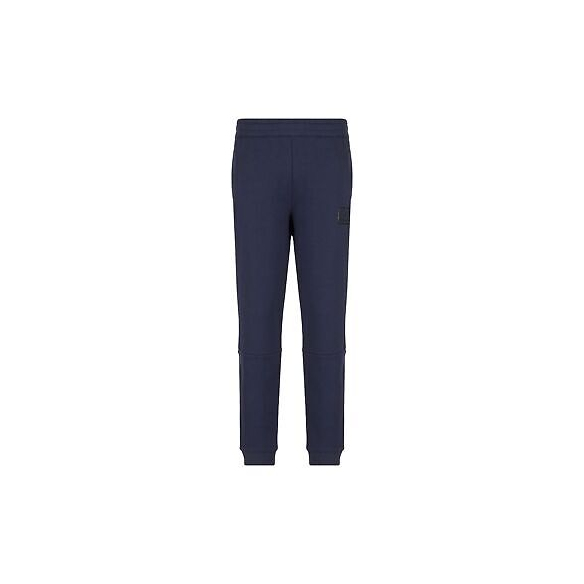 Pantaloni Jogger Core Identity in Misto Cotone (Blu Navy)