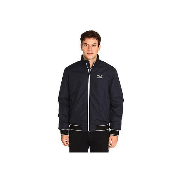 Emporio Armani EA7 Giacca Bomber Uomo Core Identity in tessuto tecnico (Night