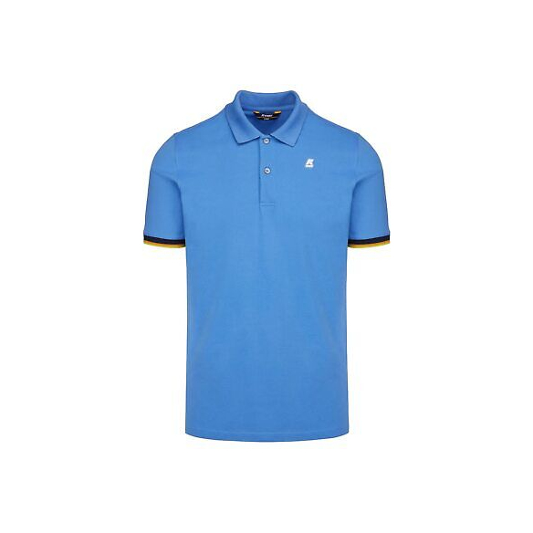 K-Way Polo Uomo Vincent (Blue Ultramarine)