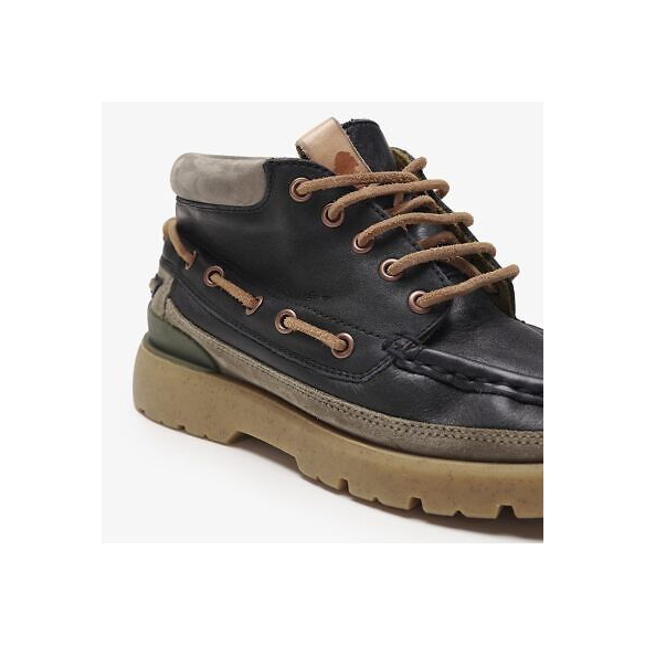 Satorisan Scarpe Uomo Earth Boot Premium (Black)