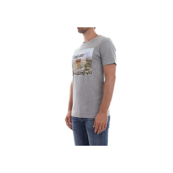 JACK&JONES 12138454 Summer Tee T-Shirt E Canotte Uomo Light Grey L