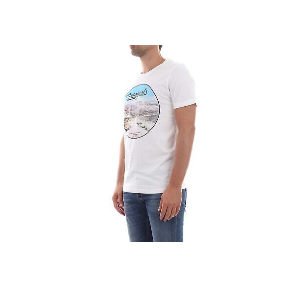 JACK&JONES 12138454 Summer Tee T-Shirt E Canotte Uomo Cloud Dancer L