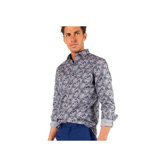 JACK & JONES Camicia Casual JPRBLACKBURN (Chambray Blue, S)