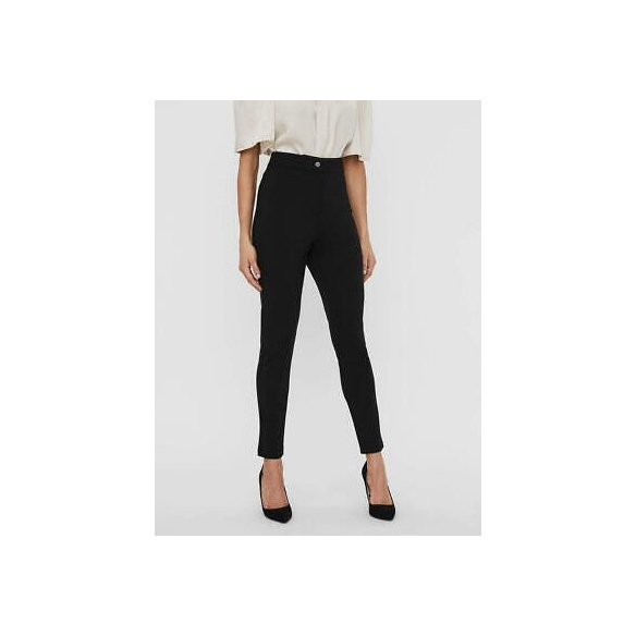 Vero Moda VMAIDY HR Ankle Leggings, Black, M/32 Donna