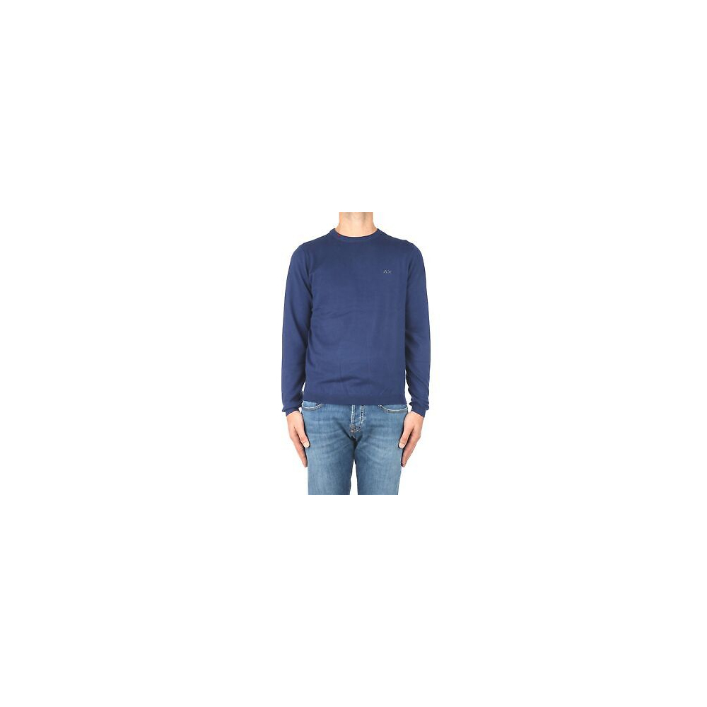 SUN 68 K40101 Maglia Uomo Denim S