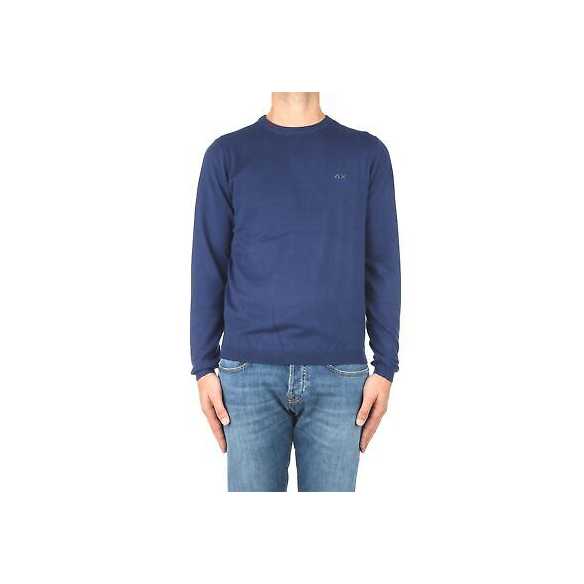 SUN 68 K40101 Maglia Uomo Denim S