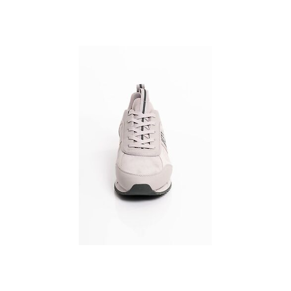 EA7 Sneaker English X8X027 XK173 (Silver Cloud + Gunmeta)